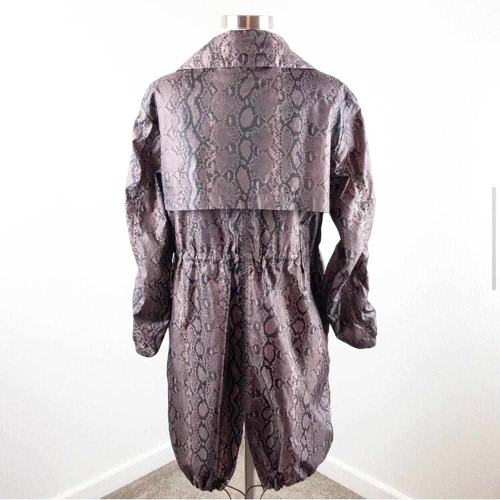 Michael Kors Python Snake Print Raincoat - image 4
